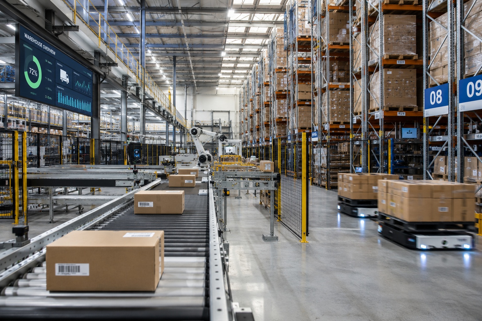 Warehouse and logistics environment